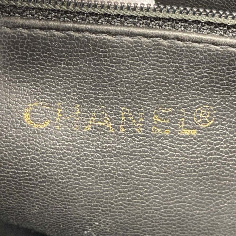 CHANEL Black Caviar Leather Tote Bag - Picture 5 of 12
